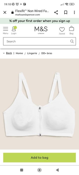 Bustiera Marks & Spencer 70D