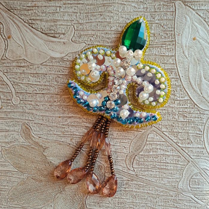 Этно брошь стиль