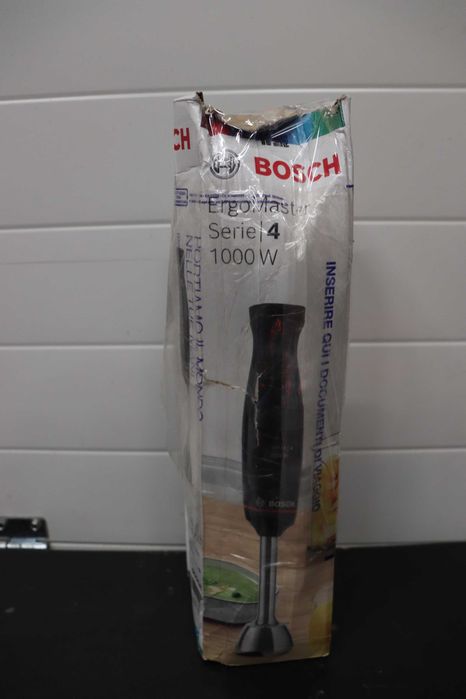 Блендер Bosch ErgoMaster Series 4, ножове от неръждаема стомана, 1000W