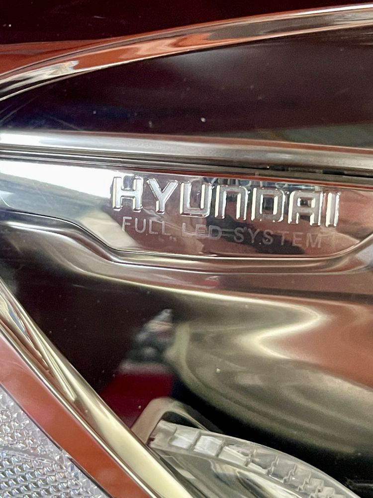 Передние фары Full Led на Hyundai Grandeur Хендай Грандеур
