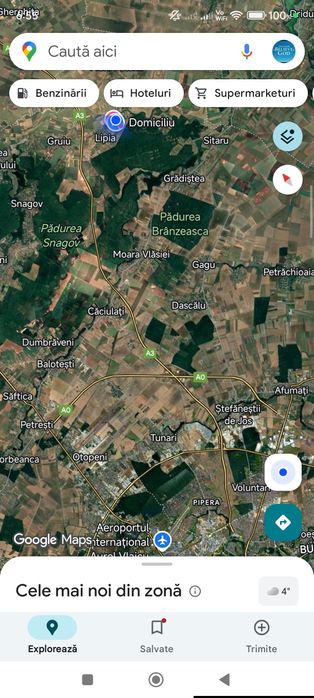 Teren extravilan în Lipia, Ilfov. 3,500 m²