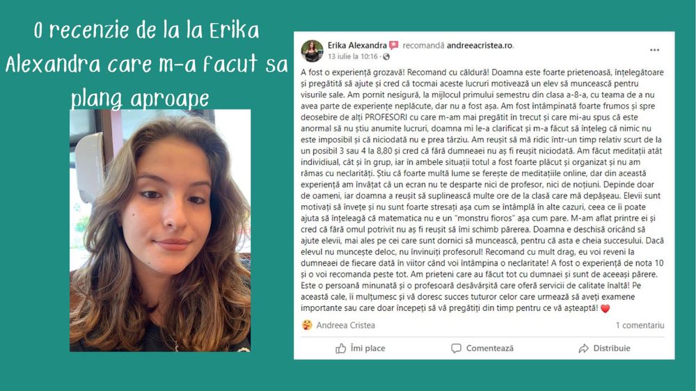 Ofer meditații individuale/grup la matematică online si fizic