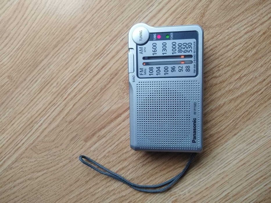 Radio Panasonic RF-P150D, AM/FM cu baterii AA Functional