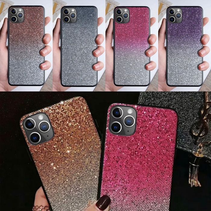 Husa cu sclipici pt. iPhone X , XS , XS Max , 11 , 11 Pro , 11 Pro Max