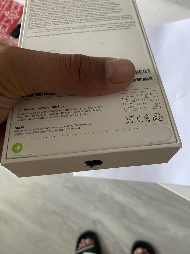 Iphone 16 pro max 256gb