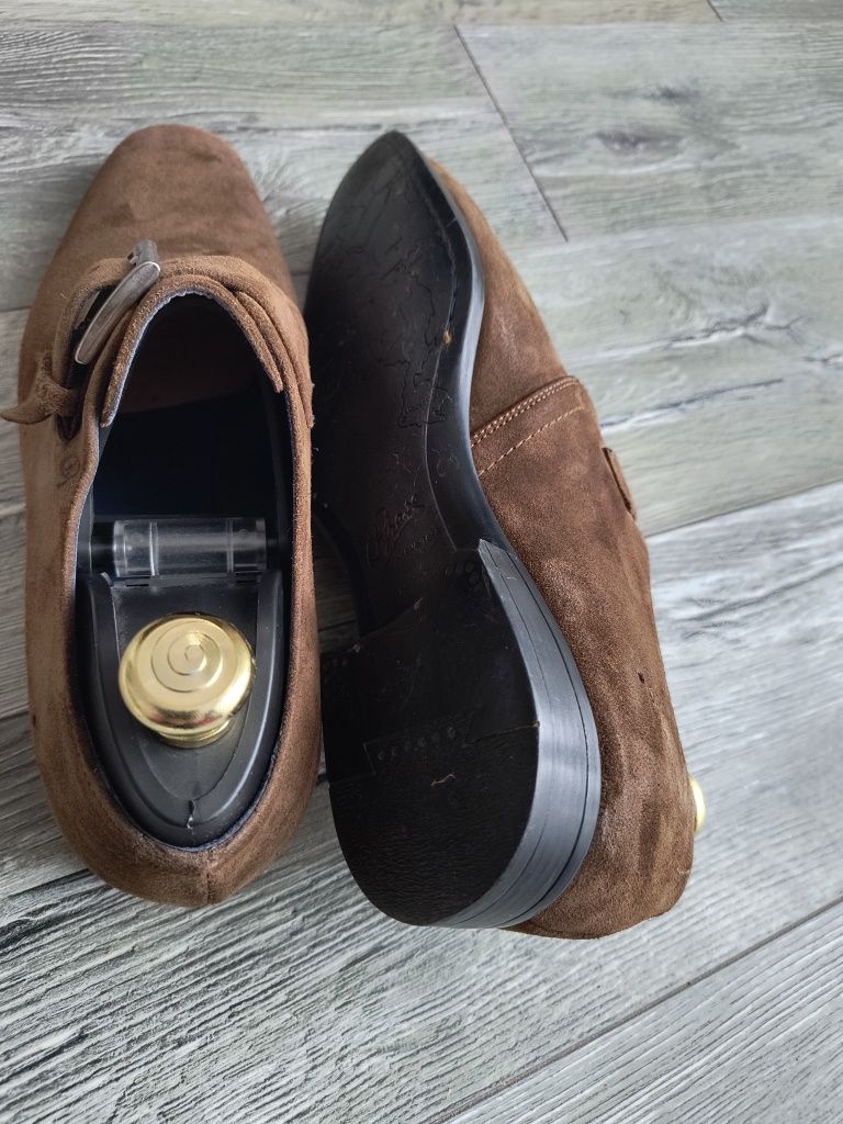 Pantofi de ocazie mare 42,5 culoare maro