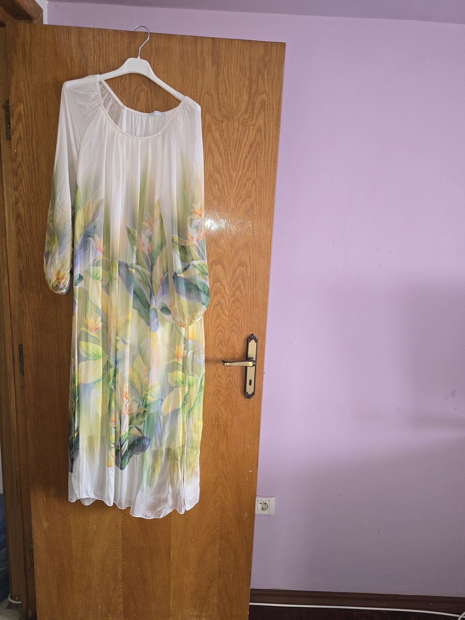 Rochie de mătase naturala