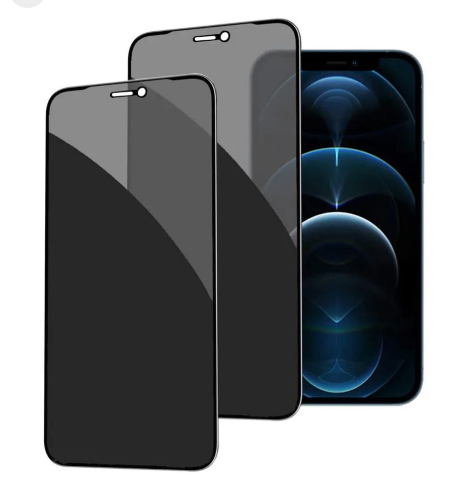 Folie sticla/ Privacy Anti Spy /Iphone 7 8+ X 11 12 13 14 15 pro max