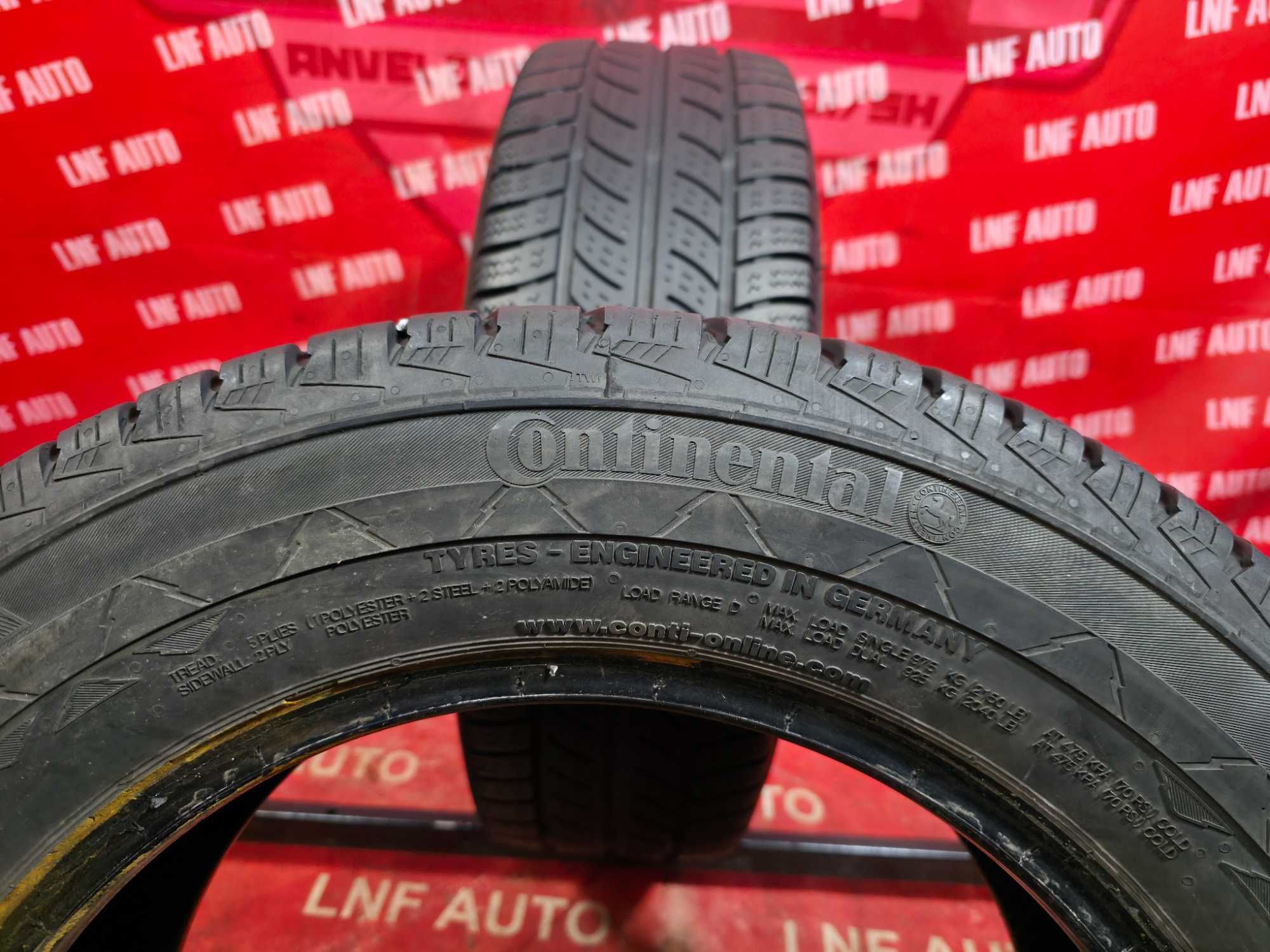 Anvelope de IARNA - 205/65/16C - Continental - 5.7 MM - DOT 2015 !