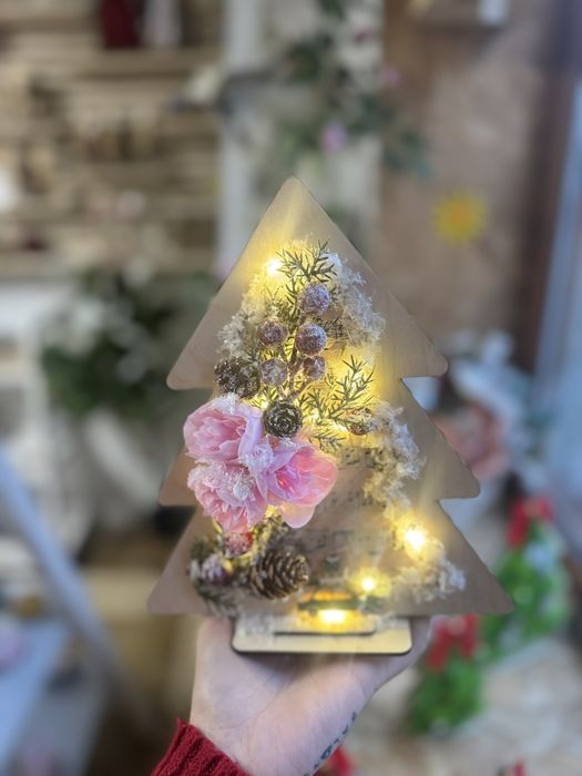 Ръчно изработени Коледни елхи