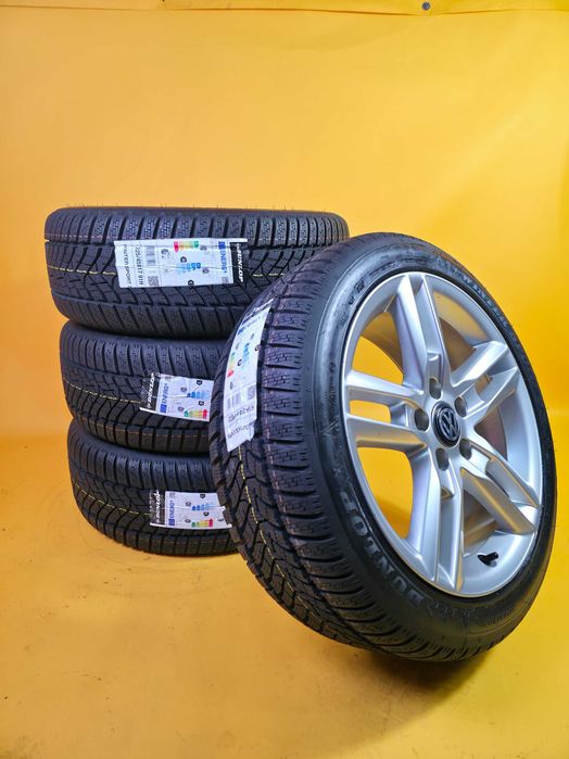 Roti Jante Anvelope IARNA 5x112 225/45/17  VW Golf Passat Touran 2025