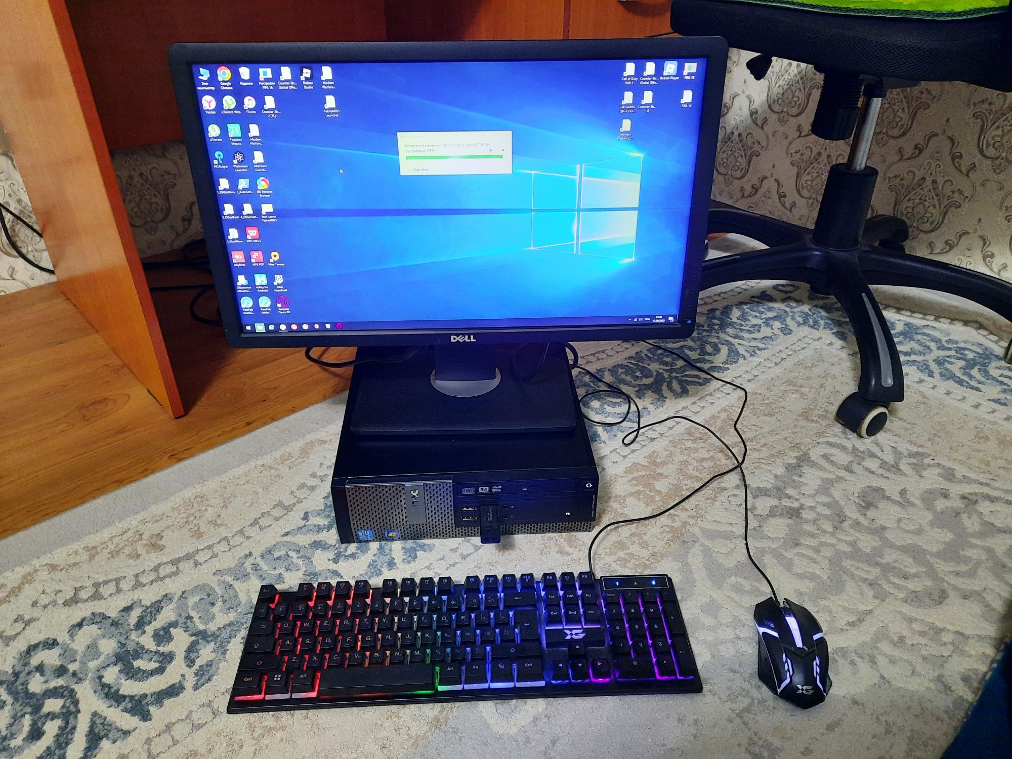Компьютер с монитором DELL Optiplex 7010 Core i5-3550