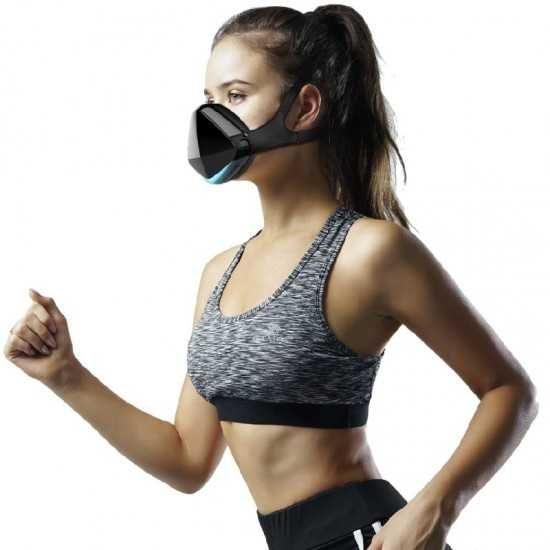 Masca de protectie Smart Deluxe cu ventilatie, filtru  activ de carbon