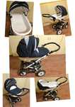 Carucior 3 in 1 bidirectional Kummer Stars Bianco - Arad