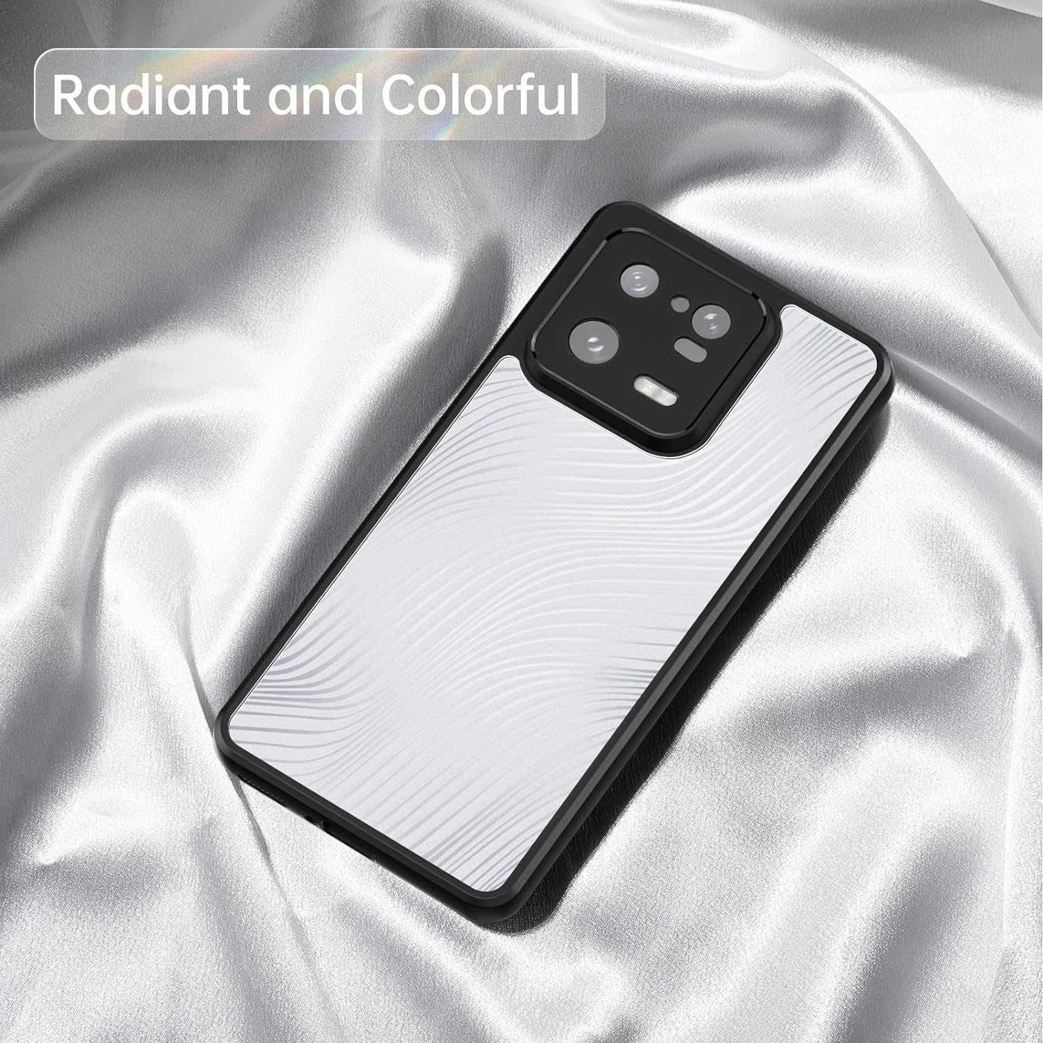 Husa de protectie Xiaomi 13 pro, transparenta mat, antisoc
