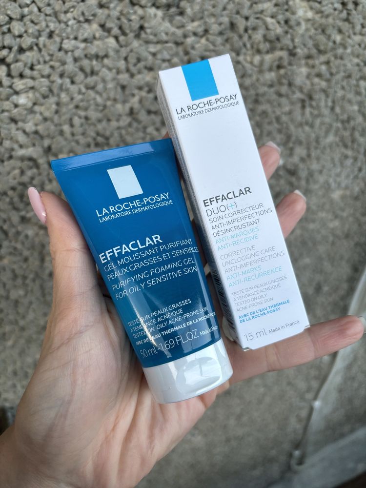 EFFACLAR DUO (+) и EFFACLAR почистваща гел-пяна