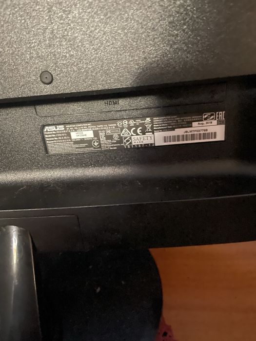 Monitor asus 60hz