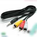 Procable
Аудио-видео шнур JACK 3.5mm 4 контакта LONG PLUG - 3 RCA PLUG