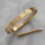 Bratara Love - placata 18k