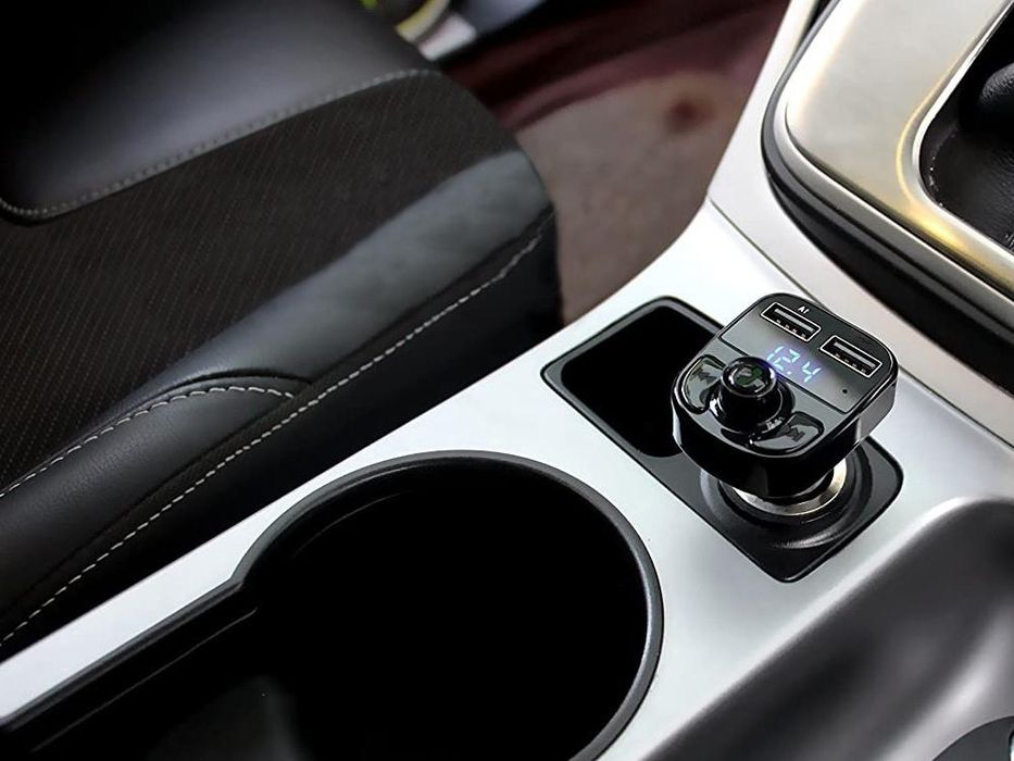 Fm трансмитер bluetooth kit verk 10041 x8 мултифункционален , ...
