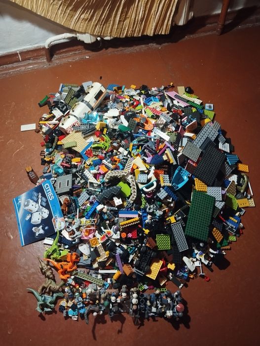 Лего огромная куча