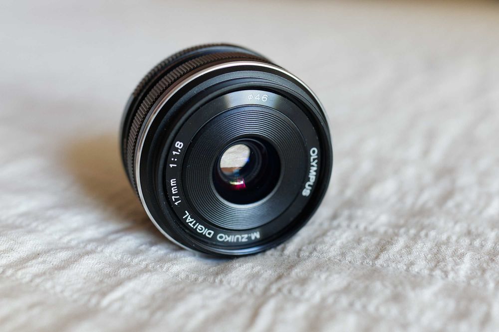 Olympus 17mm f1.8 обектив