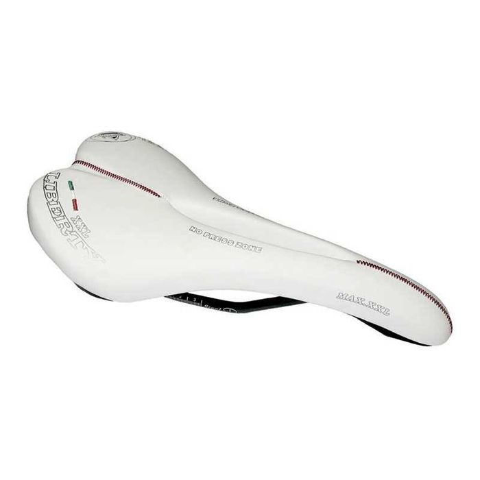 Седалка за велосипед Selle Monte Grappa Liberty, Бяла, Made in ITALY