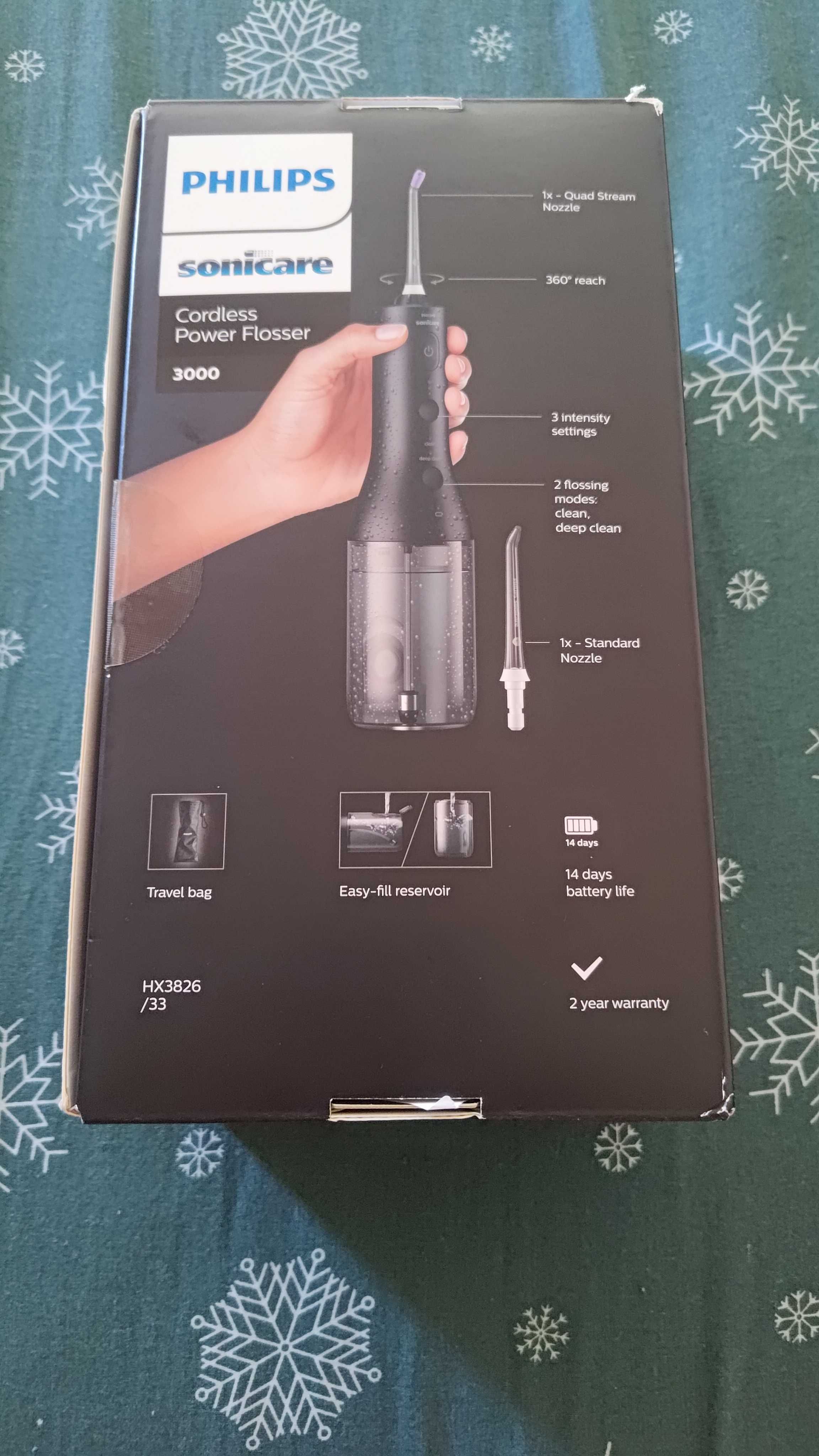 Philips Sonicare Cordless Power Flosser 3000 зъбен душ-иригатор