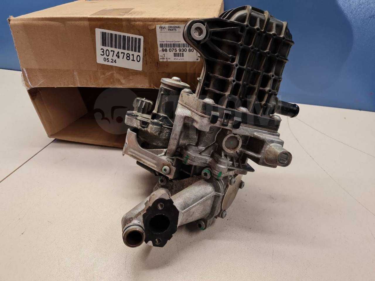 EGR cooler клапан за Peugeot Ford Citroen 2.0hdi - BEHR Оригинал