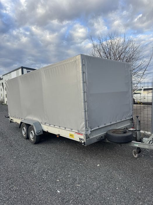 Remorca universala transport auto si marfa ful aluminiu