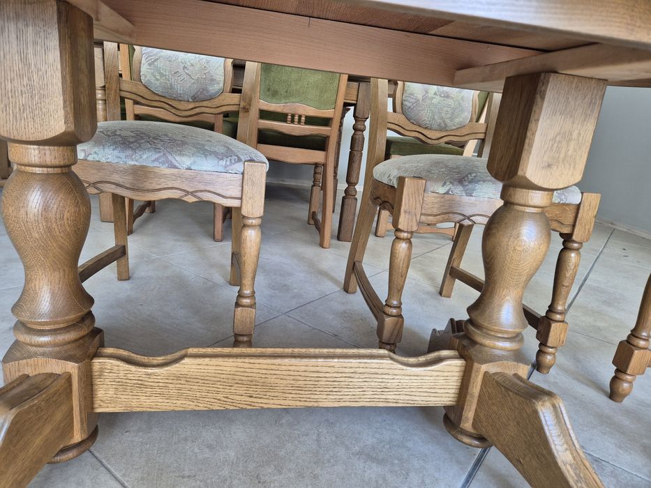 Трапезна разтегателна маса + 4 стола