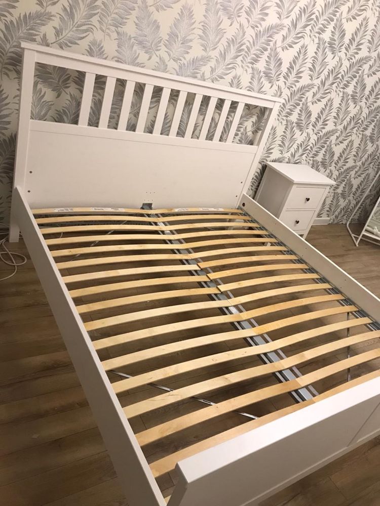Кровать ikea белого цвета