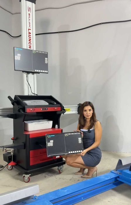 Геометрия колес 3D стенд развал-схождения Углы установки колес