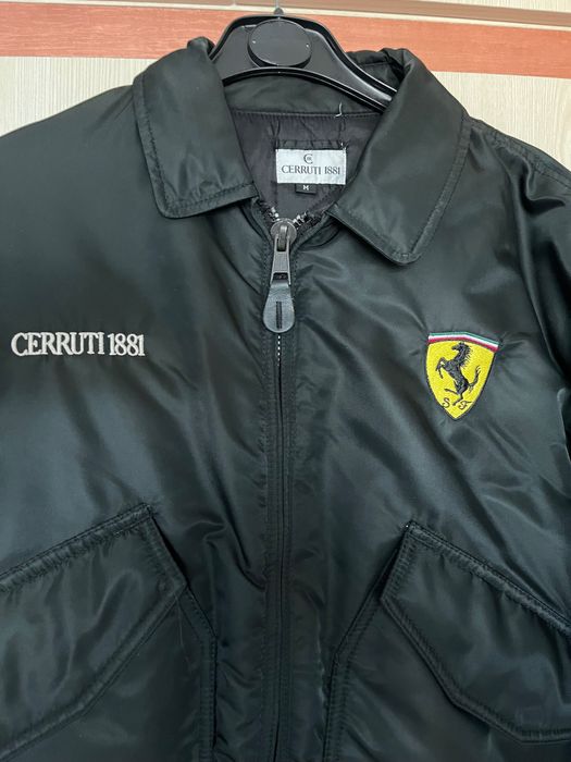 Geaca cerruti 1881 Ferrari bomber M italy formula 1 aviator  vintage