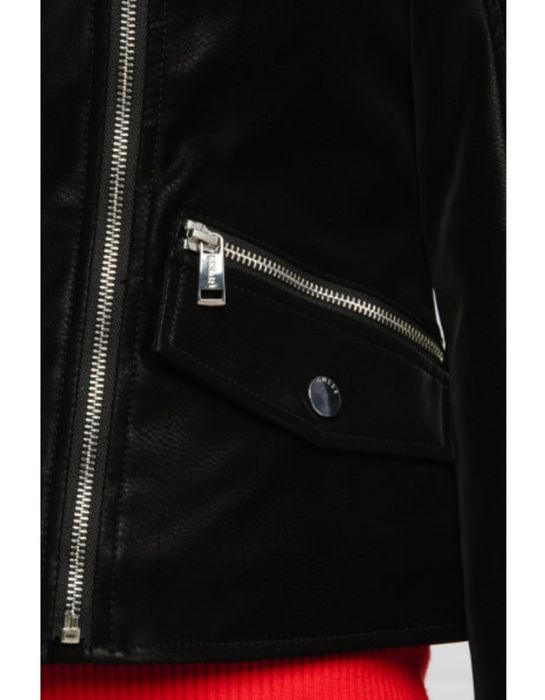 Кожено рокерско яке Guess