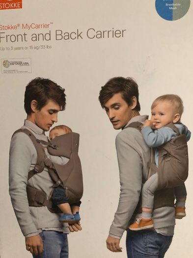 Marsupiu stokke my carrier front and back carrier