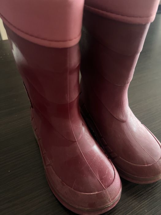 Ботуши за дъжд 24-25 рр със свалящ се чорап