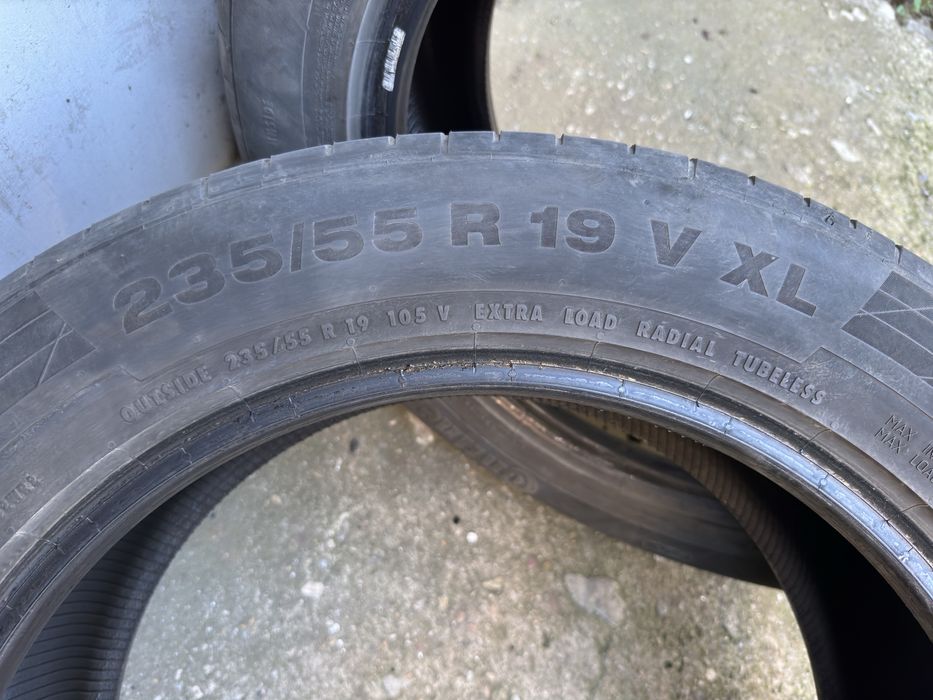 2 anvelope Continetal 235 55 19 vara an 2018 profil 5mm