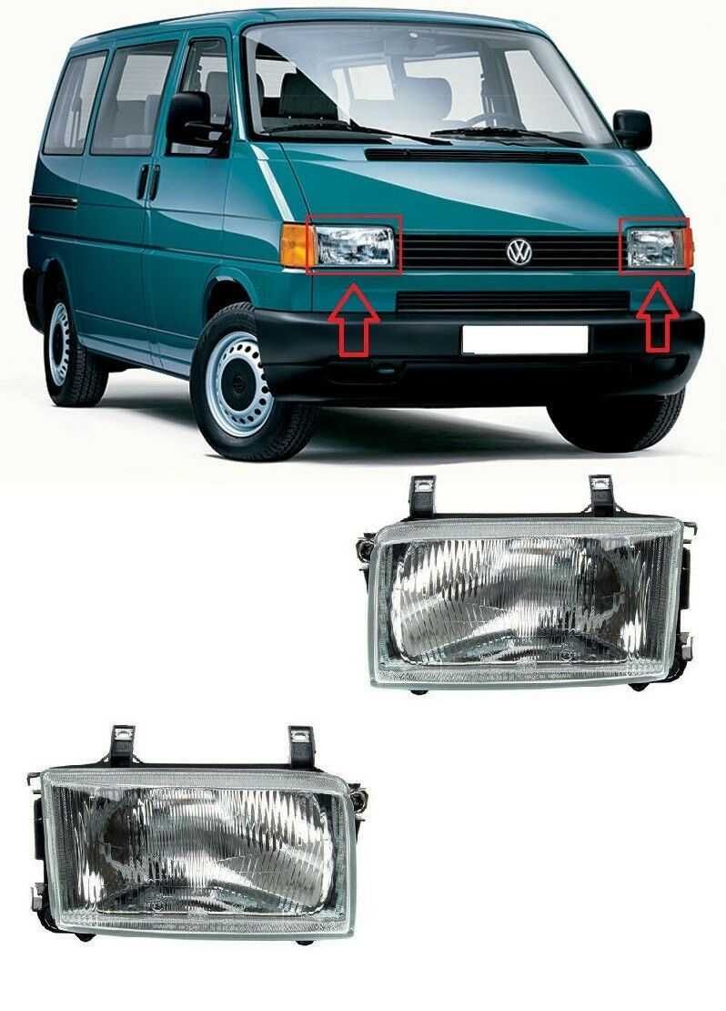 Фар за Volkswagen Transporter T4 1990- 2003, Електрически