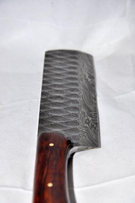 Кухненски нож ръчна изработка от дамаска стомана