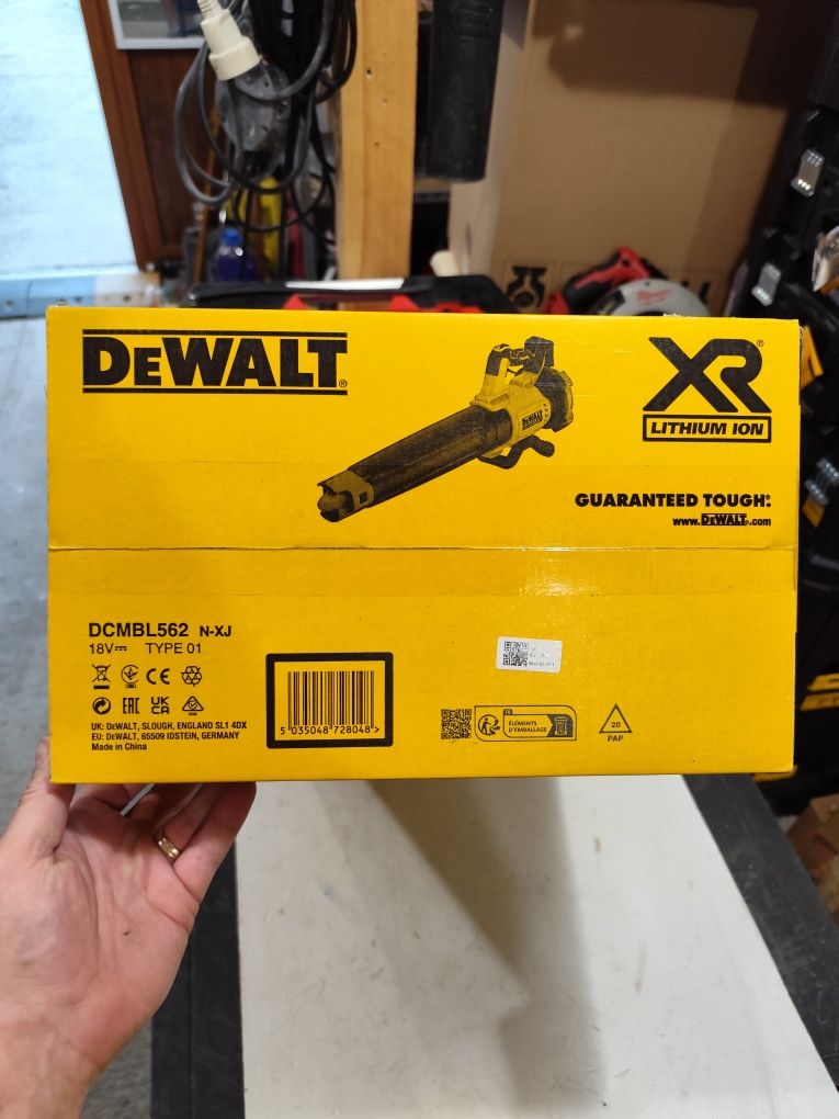Акумулаторна въздуходувка духалка Девалт DeWALT DCBL562 18V