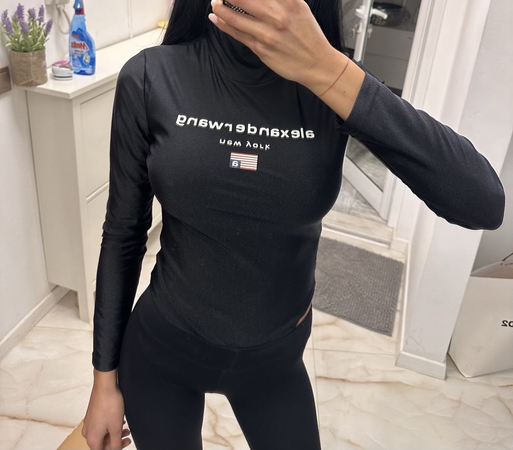 Боди с дълъг ръкав Alexander Wang / Дамски комплект Fendi