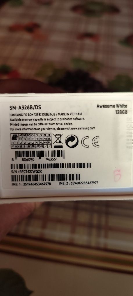 Samsung galaxy A32 5 G