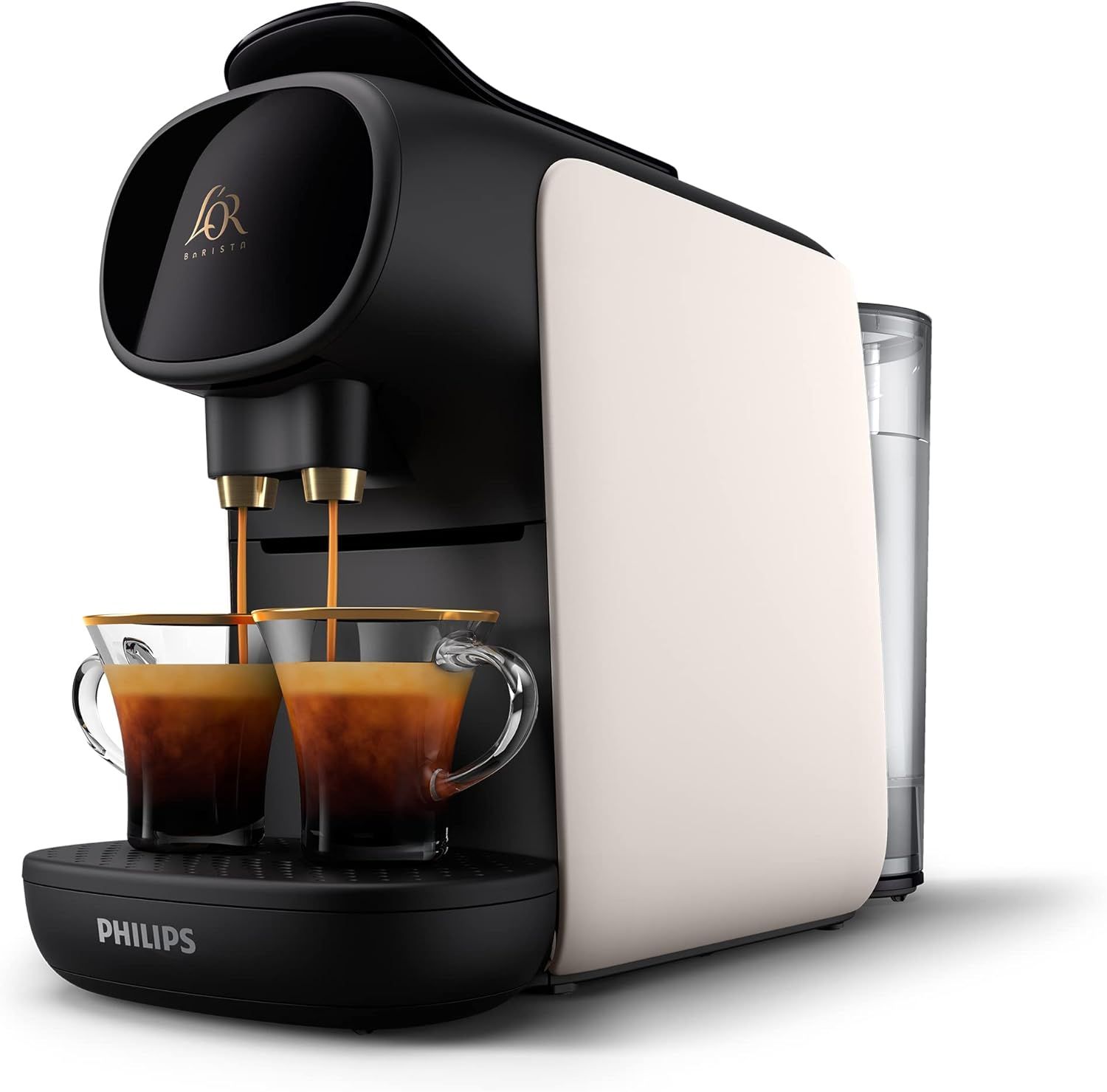 Espressor Philips capsule cafea, 2 cesti, alb | 000072