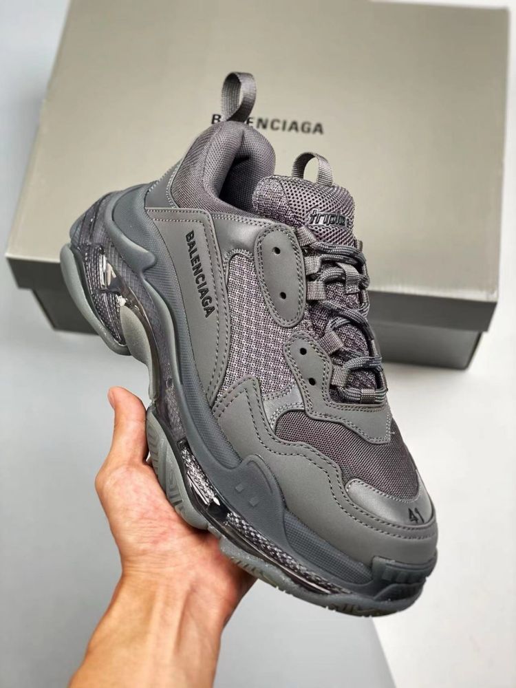 Balenciaga Triple S Gray Clear