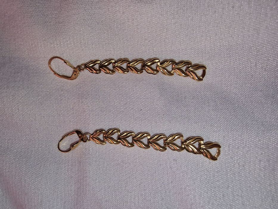 Vand cercei de aur 14 K