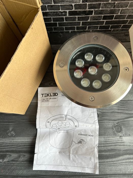 Светильник в грунт новые