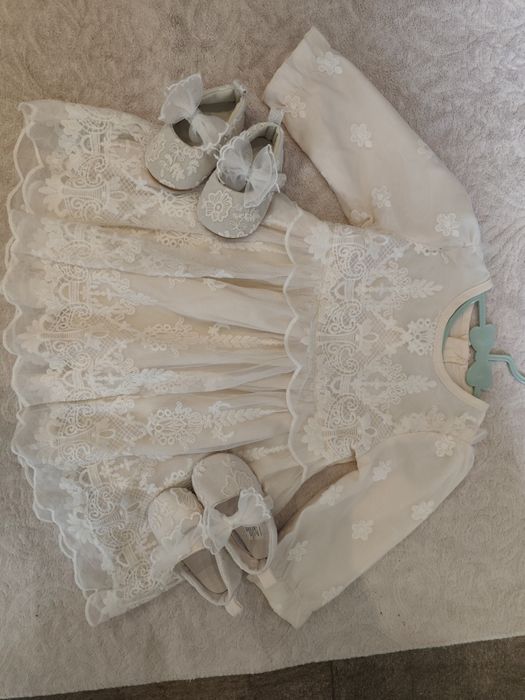 Бебешка  рокля с обувки