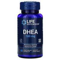 Life Extension DHEA 100 мг, ДХЕА 100 мг. ДХЭА 100 мг. ДГЭА 100мг. ДГЕА