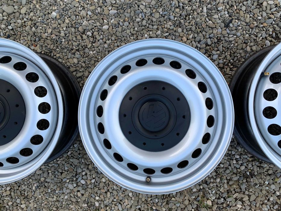 Jante tabla/otel VW TRANSPORTER_6x1/2 J x 16 H2/ET 51_5x120 + Capace